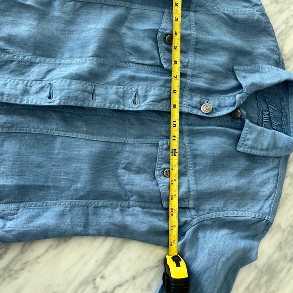 Jacket 100 % linen NWOT - Picture 9 of 16